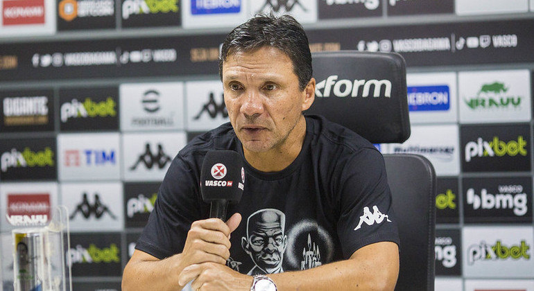 Técnico Zé Ricardo segue invicto na Série B do Brasileiro com o Vasco