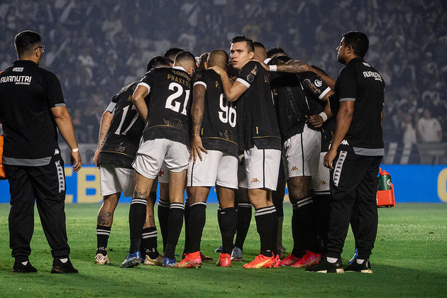 18º colocado: Vasco (30 pontos)Quantos pontos faltam para se salvar: 13Jogos restantes: Goiás/fora; Cuiabá/fora; Botafogo/casa; Cruzeiro/fora; América-MG/casa; Athletico/fora; Corinthians/casa; Grêmio/fora; Bragantino/casa