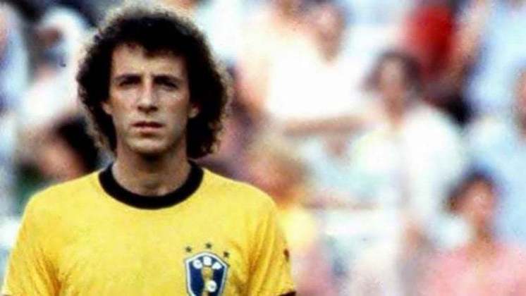 Vasco - Copa do Mundo 1978 - gol de Dirceu (meia) em Brasil 2 x 1 Itália - Disputa de terceiro lugar