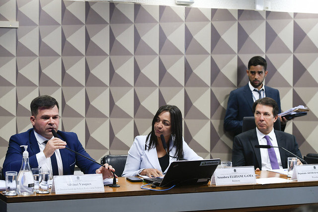 Vasques durante da CPMI dos 8/1