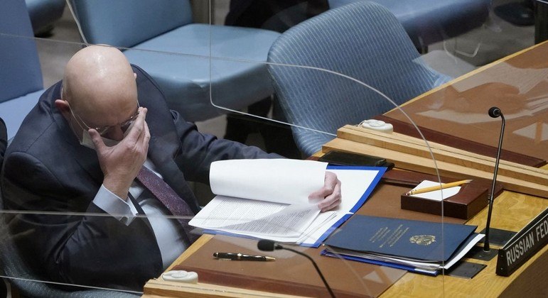 Embaixador russo na ONU, Vassily Nebenzia é visto com maus olhos por colegas ocidentais