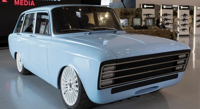 Novo carro elétrico da Kalashnikov foi inspirado em um modelo soviético da década 1970