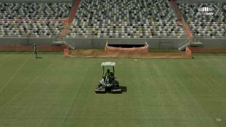 Veja como ficou o estádio do Atlético-MG.