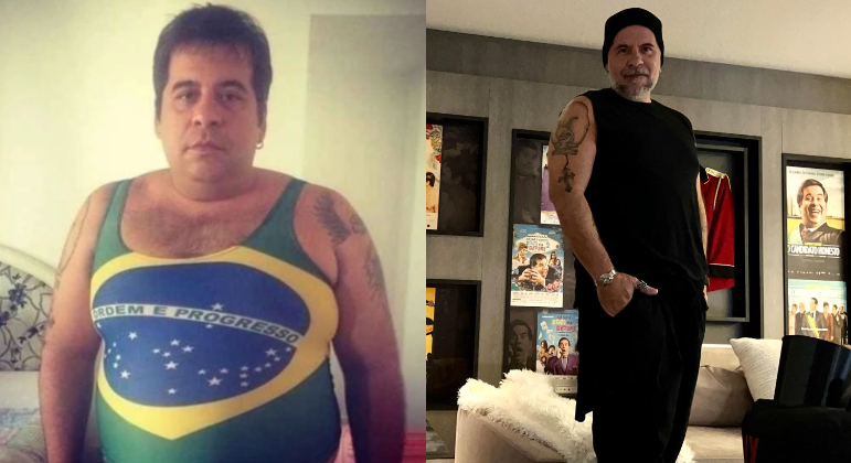 Leandro Hassum também se submeteu à redução de estômago em 2014 e perdeu 65 kg. Mas confessou que teve medo de fazer o procedimentoVEJA MAIS: Barbie: conheça os animais da boneca mais famosa do mundo