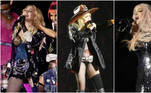 Madonna estreou seu tão esperado 'The Celebration Tour' no último sábado (14), em Londres, no Reino Unido. A diva subiu ao palco três meses após ter sido internada na UTI, por uma grave infecção bacteriana, e precisar adiar o começo da turnê, e os visuais apresentados pela rainha do pop deram o que falar. Celebrando 40 anos de carreira — e de sucessos —, a diva homenageou várias de suas 'eras' e de looks icônicos usados nessas quatro décadas; veja alguns dos figurinos