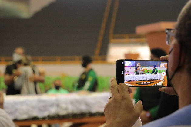 A cantora ficou internada no Hospital Primavera, também em Aracaju, Sergipe, desde o dia 11 de fevereiro