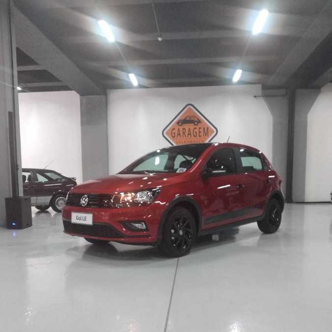 Gol Last Edition está exposto na Garagem Volkswagen, na fábrica da empresa em São Bernardo do Campo, no ABC paulista