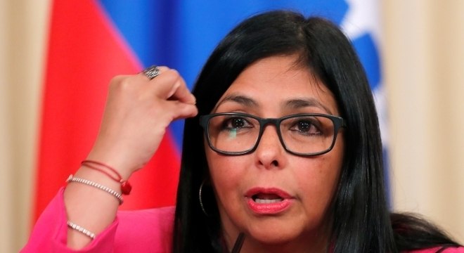 Vice-presidente venezuelana, Delcy RodrÃ­guez
