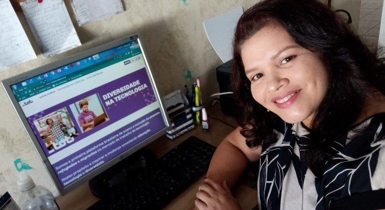 Venezuelana desenvolveu um projeto de plataforma de empregabilidade em sete dias
