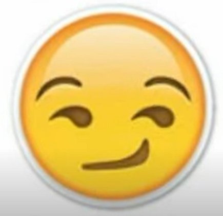 Verdadeiro significado do emoji da foto: hmmmm, safadinho você hein