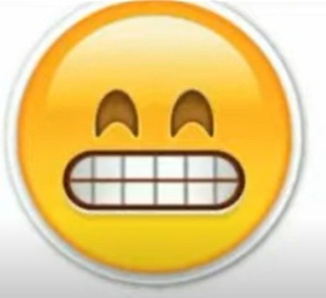 Verdadeiro significado do emoji da foto: Ops, foi mal