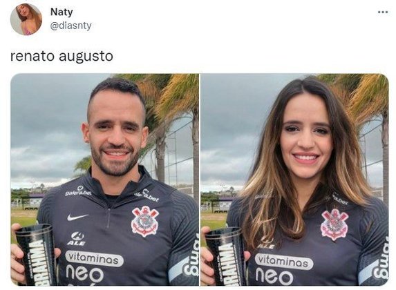 Versão feminina dos jogadores do Corinthians: Renato Augusto