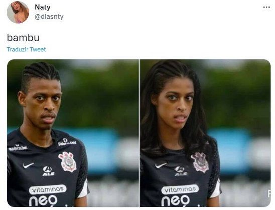 Versão feminina dos jogadores do Corinthians: Robson Bambu