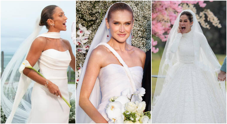 Noivas: inspire-se na maquiagem de 6 famosas que se casaram em