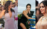 A modelo Bruna Biancardi — que está grávida de uma menina do jogador Neymar Jr. —, tem uma agenda cheia de compromissos luxuosos e usa looks exclusivos elaborados à altura. No último mês, Bruna compareceu a dois tapetes vermelhos em Cannes, na França, dividindo o holofote com nomes renomados do cinema mundial. O R7 separou seis figurinos chiquérrimos usados pela beldade; confira 