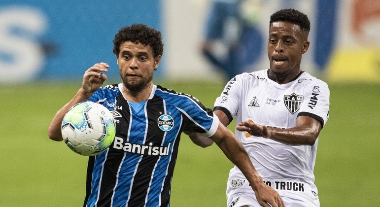 Grêmio empata em 1 a 1 com o Atlético-MG, na 31ª rodada do Brasileirão