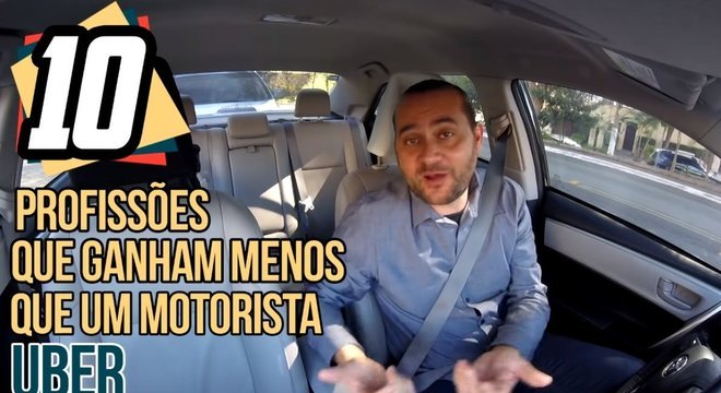 Em um de seus envios mais populares, Marlon Luz compara ser motorista de app com outros profissões