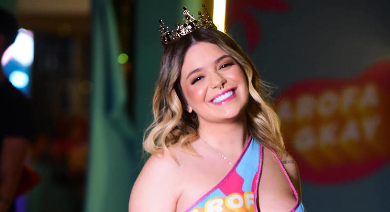 Grávida, Viih Tube fala sobre estar na Farofa da Gkay com Eliezer