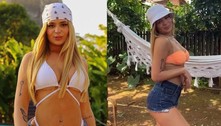 Viih Tube escolhe looks cheios de tendências da moda praia para curtir sua primeira vez em Noronha