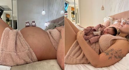 Viih Tube mostra antes e depois com a filha