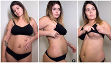 Viih Tube mostra marcas no corpo um mês após parto: 'Minhas cicatrizes contam uma história'