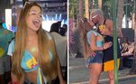 No final de 2021, Viih curtiu a fase solteira. Durante a Farofa da Gkay, a youtuber foi coroada a rainha da festa e beijou 46 pessoas. Ela, inclusive, viveu um breve romance com Lipe Ribeiro, uma das pessoas que ela beijou no evento. Porém, o relacionamento deles não acabou bem.Tudo começou após Lipe dizer que a relação dos dois ia bem e ele decidiu se mudar do Rio para São Paulo, cidade onde ela mora. Segundo ele, a youtuber passou a 'confundir as coisas' e teria tido crises de ciúme, além dela ser muito 'novinha'. Após a declaração dele, Viih rebateu nas redes sociais: 'Até em Sorocaba conhecer família você foi, amizade é o ca****, você me faz mal, o que fez comigo foi imperdoável. Nojento e ingrato. Pior cara que já conheci disparado, não sei como consegui gostar de você'