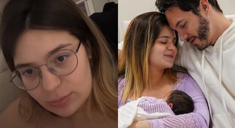 Viih Tube já disse que quem quer acompanhar a rotina dos três, precisa ver os stories de Eli, pois ela passou a gravar menos vídeos pessoais — e a gostar menos de banho — desde que deu à luz. 