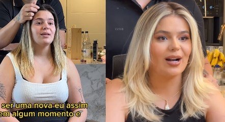 Viih Tube antes e depois de mudar o visual
