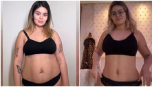 Viih Tube mostra antes e depois do corpo com 'dieta e exercícios': 'Tô doida ou já tem diferença?'