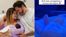 Filha de Viih Tube é diagnosticada com icterícia ao nascer: 'Não é fácil, coração doeu' 