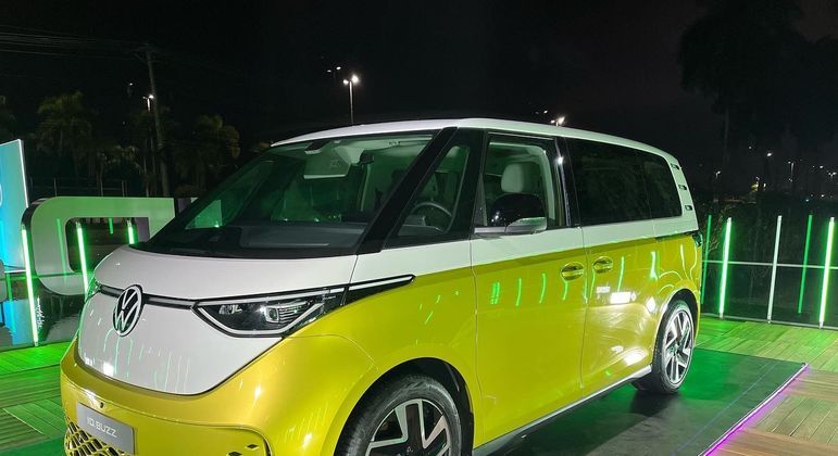Volkswagen já apresentou a ID.Buzz no Brasil durante o Rock in Rio
