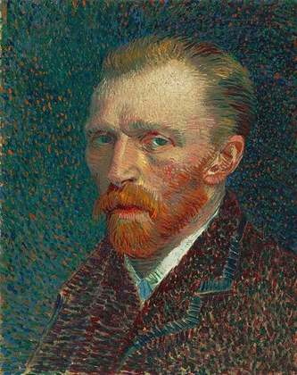 Vincent van Gogh - Holandês (1853-1890) - O extraordinário pintor sofria de depressão, a ponto de cortar sua própria orelha durante uma crise. Ainda assim, produziu mais de 900 pinturas e 1.100 desenhos. Muitas obras-primas que estão entre as maiores preciosidades da história da arte mundial. Infelizmente, Van Gogh acabou se suicidando. 
