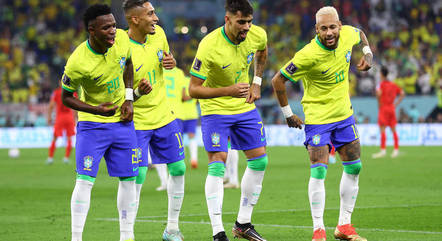 Dancinhas ficaram famosas na seleção brasileira