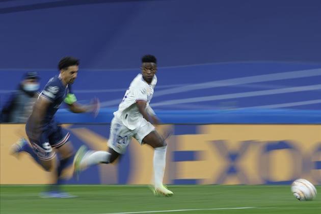 Vini Jr, Real Madrid, Marquinhos, PSG