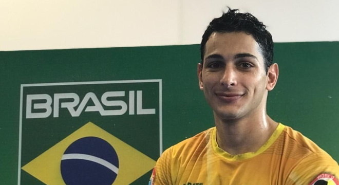 Vinicius Figueira ficou com a medalha de bronze em Lima
