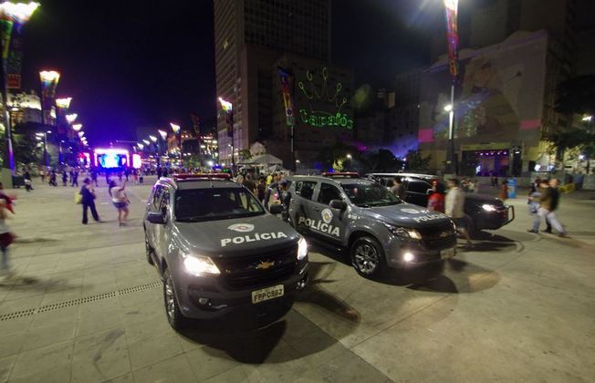 Para maior segurança do público, a Prefeitura de São Paulo reforçou o policiamento, principalmente no Palco Anhangabaú, no centro de São Paulo