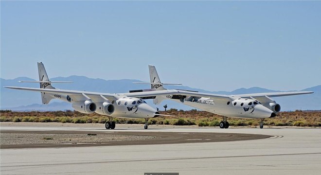A Virgin Galactic – que pretende lançar sua espaçonave da nave-mãe White Knight – é uma das empresas que estão se conectando com Luxemburgo 