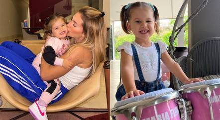 Maria Alice é a primogênita de Virginia e Zé Felipe