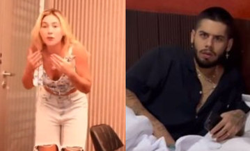 Virginia Fonseca é criticada na web por 'não sair do pé' de Zé Felipe  (Reprodução/Instagram)