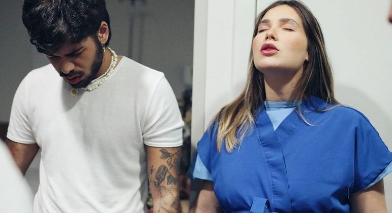 Zé Felipe e Virginia antes do parto de Maria Flor