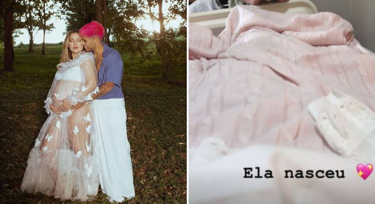 Virginia e Zé Felipe anunciam nascimento da primeira filha, Maria Alice
