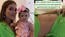 Grávida pela segunda vez, Virginia Fonseca fala sobre crescimento da barriga: 'Já estou sentindo'