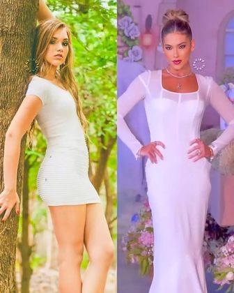 Virginia Fonseca antes e depois da fama