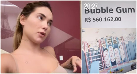 Virginia Fonseca se choca com preços de móveis infantis