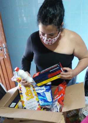 Fábia gasta em média R$ 250 com a preparação do jumbo