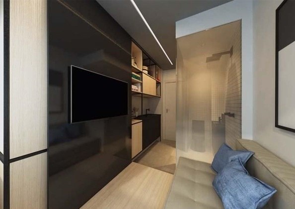 Apartamento de 10m² do condomínio VN Nova Higienópolis