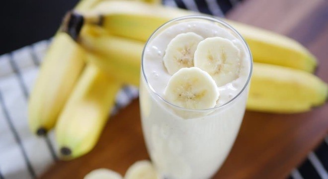Vitamina de Banana com Aveia para Ganho de Massa Muscular
