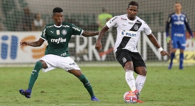 Vitão estreou no Palmeiras e não escondeu a felicidade