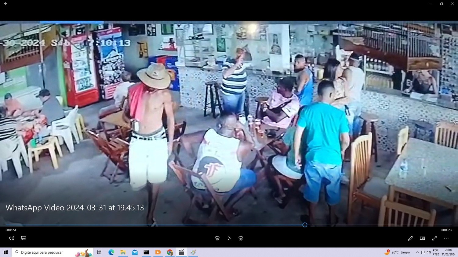 Homem morre durante briga de bar, em Esmeraldas, na Grande BH