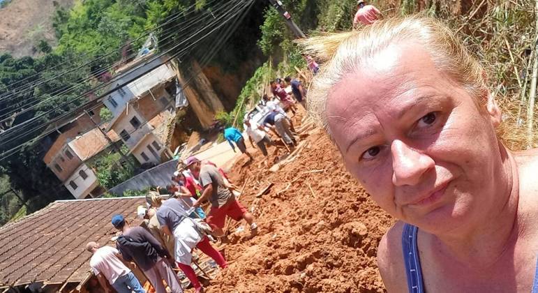 Líder relata dificuldade de acesso a água, alimentos e transporte em Caxambu, Petrópolis